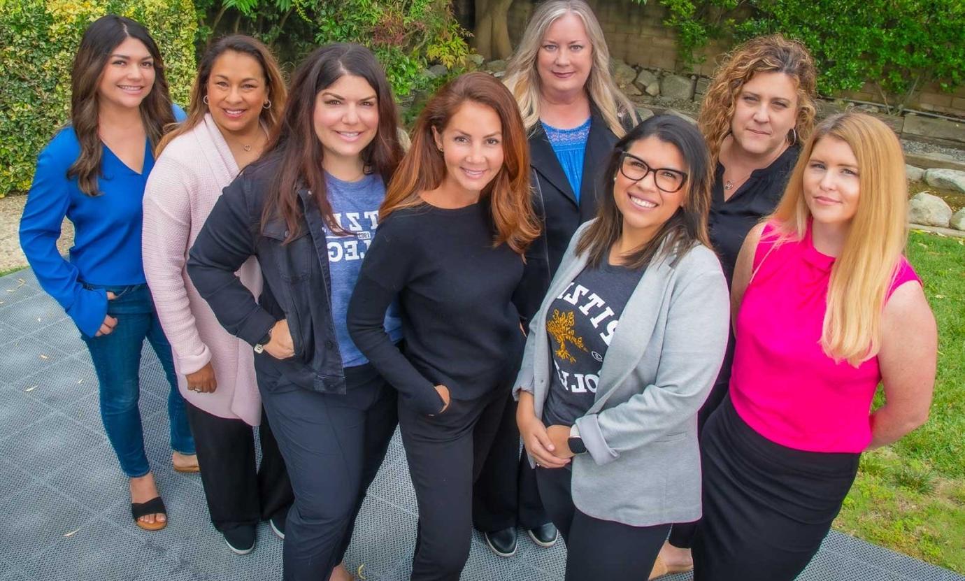 staff of the office of the treasurer pose as a group